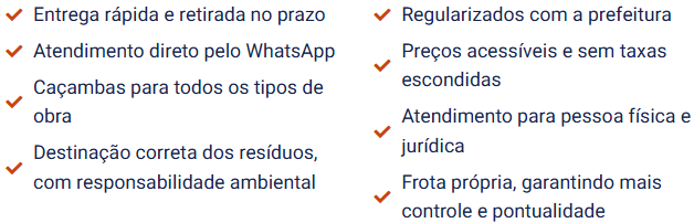 Disk Caçamba de Entulho